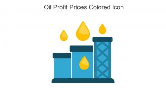 Oil Profit Prices Colored Icon In Powerpoint Pptx Png And Editable Eps Format