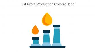 Oil Profit Production Colored Icon In Powerpoint Pptx Png And Editable Eps Format