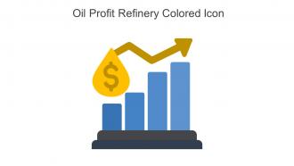 Oil Profit Refinery Colored Icon In Powerpoint Pptx Png And Editable Eps Format