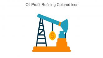 Oil Profit Refining Colored Icon In Powerpoint Pptx Png And Editable Eps Format