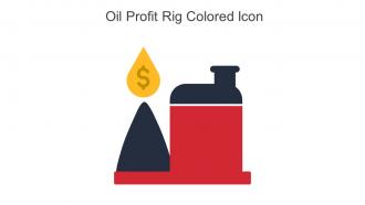 Oil Profit Rig Colored Icon In Powerpoint Pptx Png And Editable Eps Format