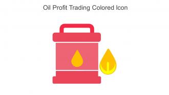 Oil Profit Trading Colored Icon In Powerpoint Pptx Png And Editable Eps Format