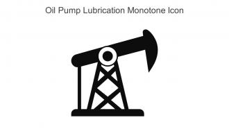 Oil Pump Lubrication Monotone Icon In Powerpoint Pptx Png And Editable Eps Format