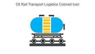 Oil Rail Transport Logistics Colored Icon In Powerpoint Pptx Png And Editable Eps Format