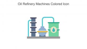 Oil Refinery Machines Colored Icon In Powerpoint Pptx Png And Editable Eps Format