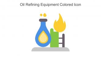Oil Refining Equipment Colored Icon In Powerpoint Pptx Png And Editable Eps Format