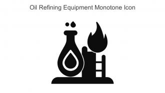 Oil Refining Equipment Monotone Icon In Powerpoint Pptx Png And Editable Eps Format