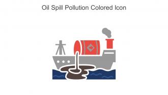 Oil Spill Pollution Colored Icon In Powerpoint Pptx Png And Editable Eps Format