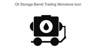 Oil Storage Barrel Trading Monotone Icon In Powerpoint Pptx Png And Editable Eps Format
