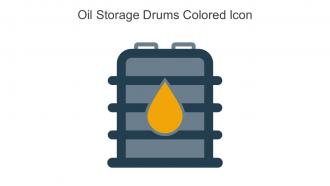Oil Storage Drums Colored Icon In Powerpoint Pptx Png And Editable Eps Format