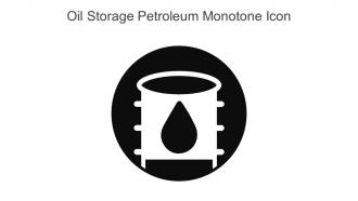 Oil Storage Petroleum Monotone Icon In Powerpoint Pptx Png And Editable Eps Format