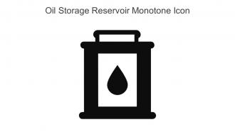 Oil Storage Reservoir Monotone Icon In Powerpoint Pptx Png And Editable Eps Format