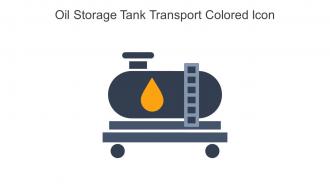 Oil Storage Tank Transport Colored Icon In Powerpoint Pptx Png And Editable Eps Format