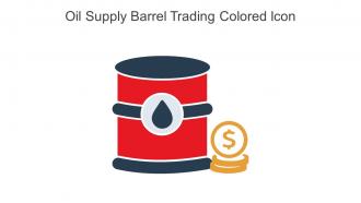 Oil Supply Barrel Trading Colored Icon In Powerpoint Pptx Png And Editable Eps Format