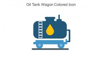 Oil Tank Wagon Colored Icon In Powerpoint Pptx Png And Editable Eps Format