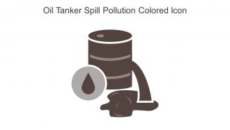 Oil Tanker Spill Pollution Colored Icon In Powerpoint Pptx Png And Editable Eps Format