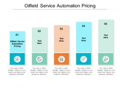 Oilfield service automation pricing ppt powerpoint presentation icon brochure cpb