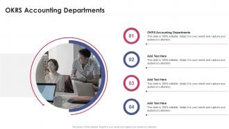 OKRS Accounting Departments In Powerpoint And Google Slides Cpb