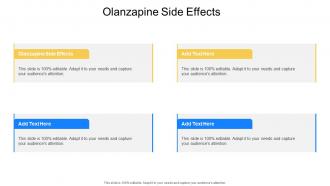 Olanzapine Side Effects In Powerpoint And Google Slides Cpb