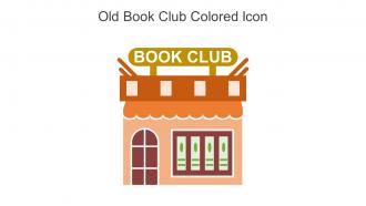 Old Book Club Colored Icon In Powerpoint Pptx Png And Editable Eps Format