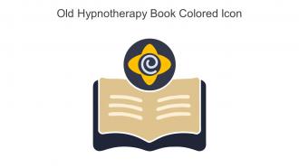 Old Hypnotherapy Book Colored Icon In Powerpoint Pptx Png And Editable Eps Format