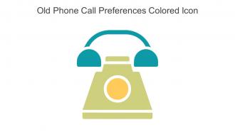 Old Phone Call Preferences Colored Icon In Powerpoint Pptx Png And Editable Eps Format