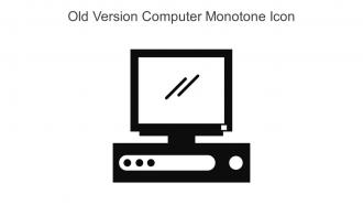 Old Version Computer Monotone Icon In Powerpoint Pptx Png And Editable Eps Format