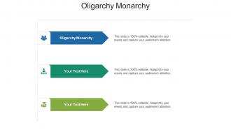 Oligarchy monarchy ppt powerpoint presentation templates cpb