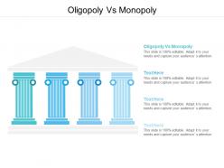 Oligopoly vs monopoly ppt powerpoint presentation gallery graphic images cpb