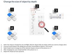 225140 style circular hub-spoke 4 piece powerpoint presentation diagram infographic slide