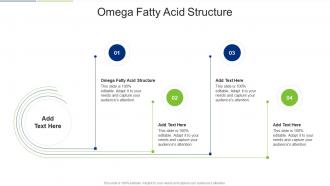 Omega Fatty Acid Structure In Powerpoint And Google Slides Cpb