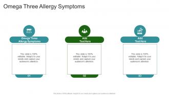Omega Three Allergy Symptoms In Powerpoint And Google Slides Cpb