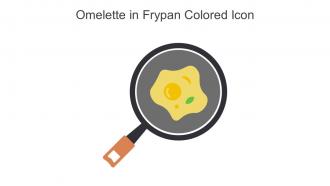 Omelette In Frypan Colored Icon In Powerpoint Pptx Png And Editable Eps Format