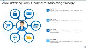 Omni Channel Icon Powerpoint Ppt Template Bundles