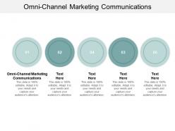 Omni channel marketing communications ppt powerpoint presentation model diagrams cpb
