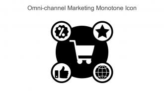 Omni Channel Marketing Monotone Icon In Powerpoint Pptx Png And Editable Eps Format