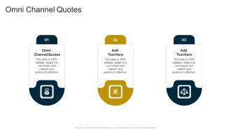 Omni Channel Quotes In Powerpoint And Google Slides Cpb