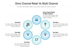 Omni channel retail vs multi channel ppt powerpoint presentation gallery brochure cpb