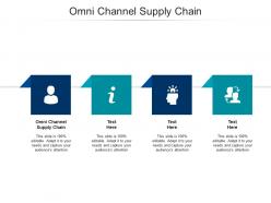 Omni channel supply chain ppt powerpoint presentation pictures information cpb