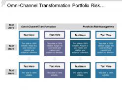 Omni channel transformation portfolio risk management mckinsey strategy cpb