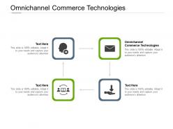 Omnichannel commerce technologies ppt powerpoint presentation icon cpb