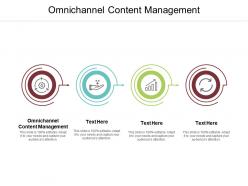 Omnichannel content management ppt powerpoint presentation ideas portfolio cpb