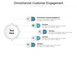 Omnichannel customer engagement ppt powerpoint presentation gallery templates cpb