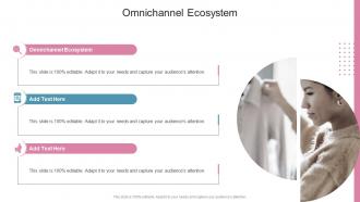 Omnichannel Ecosystem In Powerpoint And Google Slides Cpb