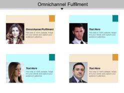 Omnichannel fulfilment ppt slides example cpb