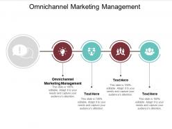 Omnichannel marketing management ppt powerpoint presentation gallery designs download cpb