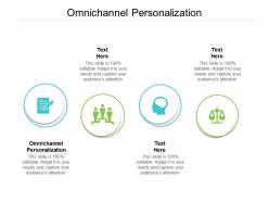 Omnichannel personalization ppt powerpoint presentation model inspiration cpb