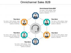Omnichannel sales b2b ppt powerpoint presentation layouts layout cpb
