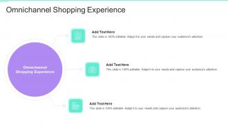 Omnichannel Shopping Experience In Powerpoint And Google Slides Cpb