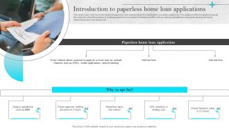 Omnichannel Strategies For Digital Introduction To Paperless Home Loan Applications